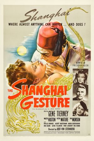 The Shanghai Gesture's poster