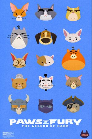 Paws of Fury: The Legend of Hank's poster