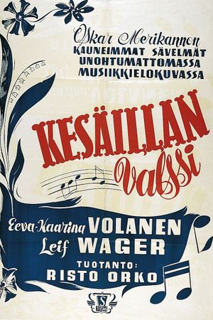 Kesäillan valssi's poster