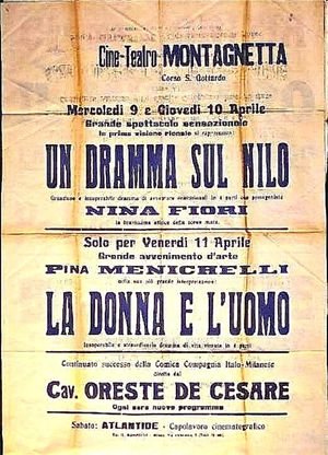 La donna e l'uomo's poster