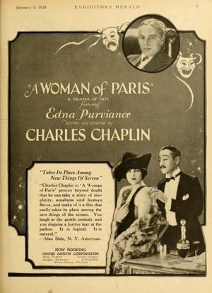 A Woman of Paris: A Drama of Fate's poster