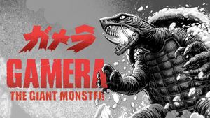 Gamera: The Giant Monster's poster