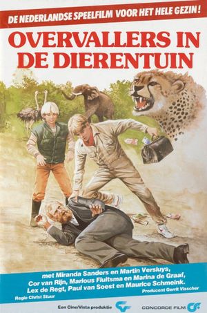Overvallers in de dierentuin's poster