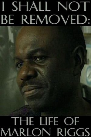 I Shall Not Be Removed: The Life of Marlon Riggs's poster