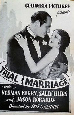 Trial Marriage's poster
