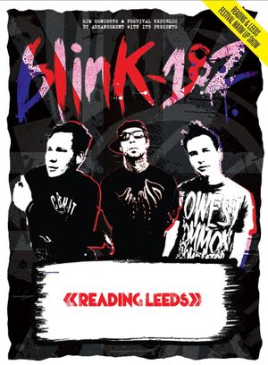 Blink 182 - Live Reading Festival 2014's poster