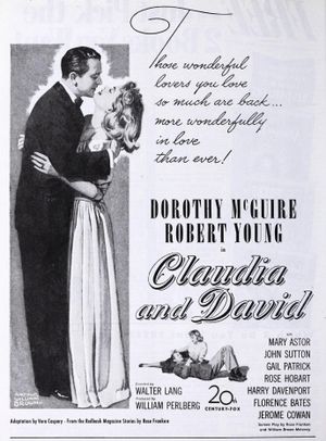 Claudia and David's poster