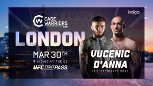 Cage Warriors 169: London's poster