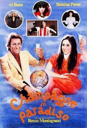 Champagne in paradiso's poster