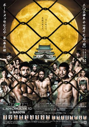 RIZIN LANDMARK 10 in NAGOYA's poster