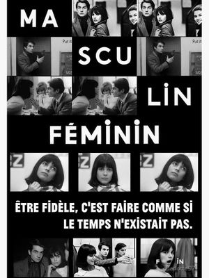 Masculine Feminine's poster