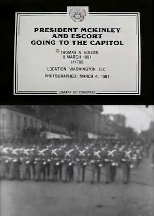 President McKinley and Escort Going to the Capitol's poster