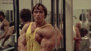Pumping Iron's poster