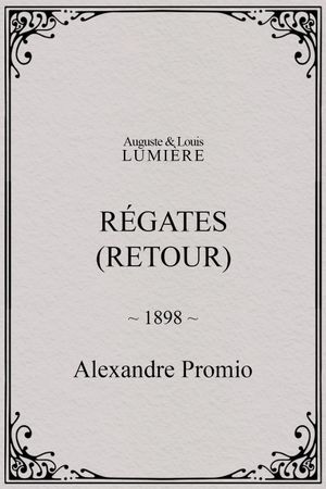 Régates (retour)'s poster