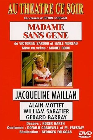 Madame Sans-Gêne's poster