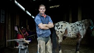 Dean Dibsdall: Model Farrier's poster