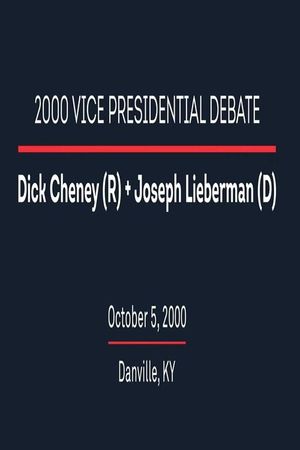 2000 Vice Presidential Debate's poster