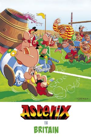 Asterix in Britain's poster
