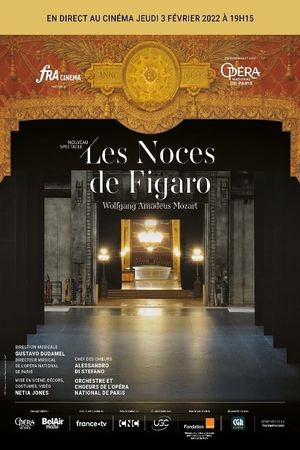 Les Noces de Figaro, Opéra Garnier de Paris's poster image