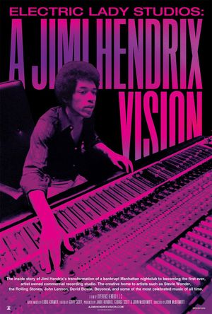 Electric Lady Studios: A Jimi Hendrix Vision's poster