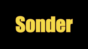 Sonder's poster