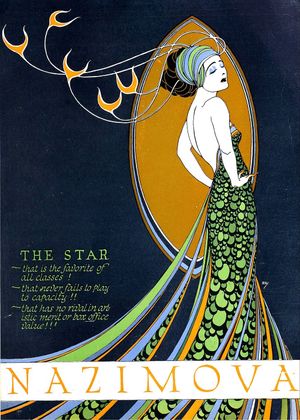 Madame Peacock's poster