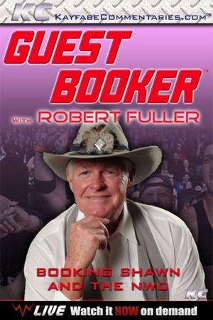 Guest Booker with Robert Fuller's poster