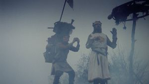 Monty Python and the Holy Grail's poster