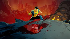 Invincible's poster