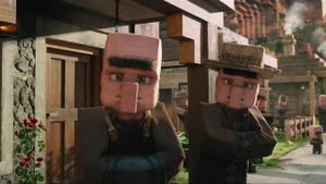 A Minecraft Movie's poster