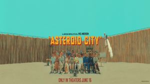 Asteroid City's poster