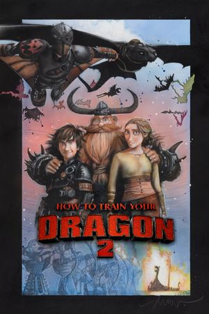 How to Train Your Dragon 2's poster