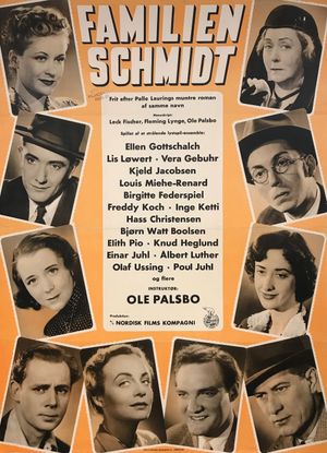 Familien Schmidt's poster
