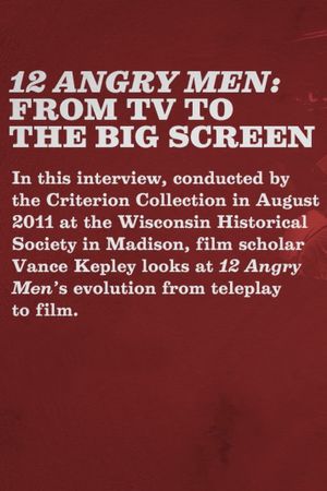 12 Angry Men: From TV to the Big Screen's poster