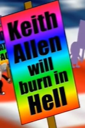 Keith Allen Will Burn in Hell's poster
