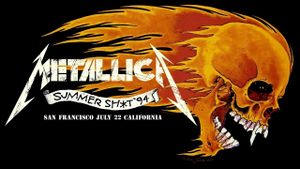 Metallica: Live in Mountain View, CA - July 22, 1994's poster