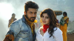 Anjaan's poster