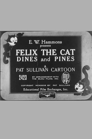 Felix the Cat Dines and Pines's poster