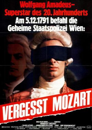 Vergeßt Mozart's poster