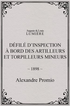 Défilé d’inspection à bord des artilleurs et torpilleurs mineurs's poster