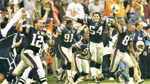 Super Bowl XXXVIII Champions: New England Patriots's poster