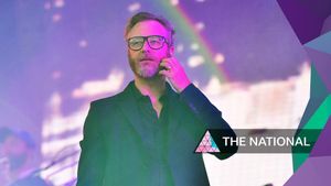 The National: Glastonbury 2024's poster