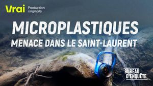 Microplastiques : Menace dans le Saint-Laurent's poster