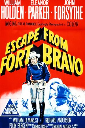 Escape from Fort Bravo's poster