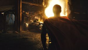 Batman v Superman: Dawn of Justice's poster