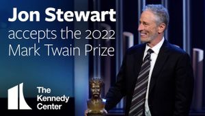 Jon Stewart: The Kennedy Center Mark Twain Prize's poster