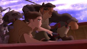 Treasure Planet's poster