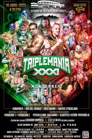 AAA Triplemania XXXI: Monterrey's poster