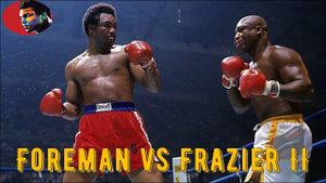 George Foreman vs Joe Frazier II's poster