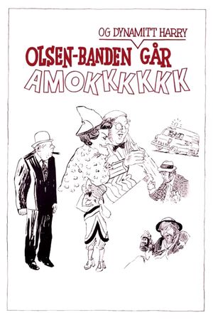 Olsen-banden og Dynamitt-Harry går amok's poster